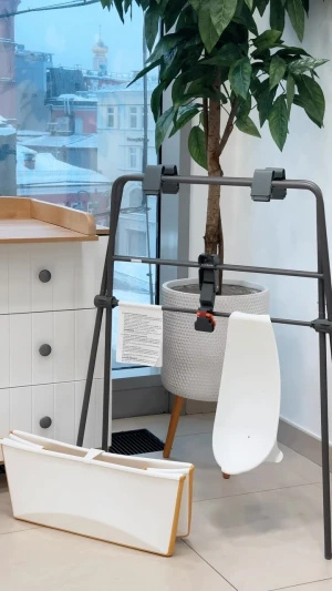 Stokke® Flexi Bath® складная ванночка White Aqua: цена и описание